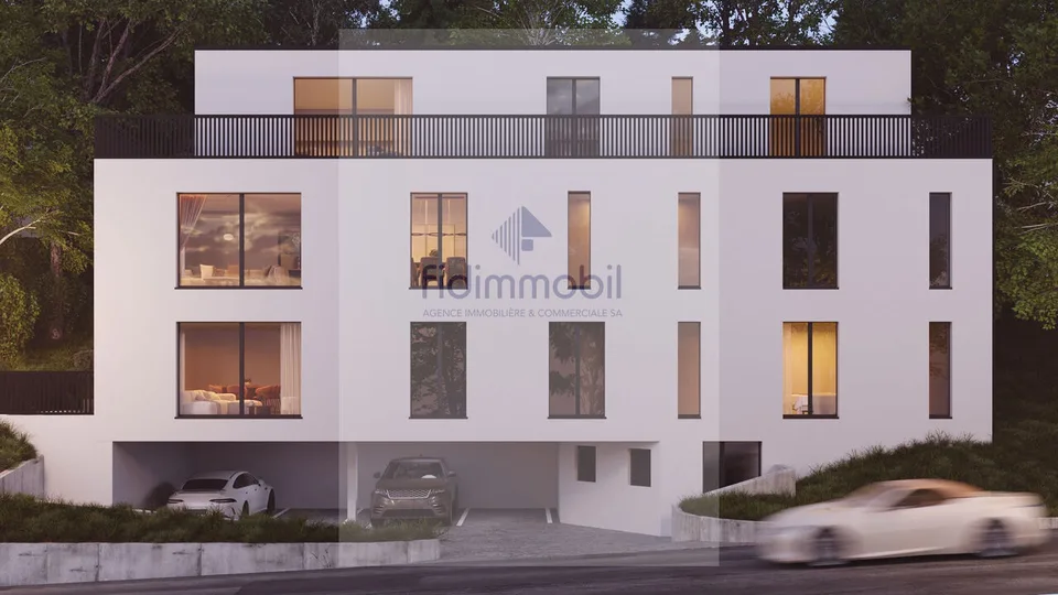Nuovo edificio residenziale con 3 appartamenti in un ambiente tranquillo