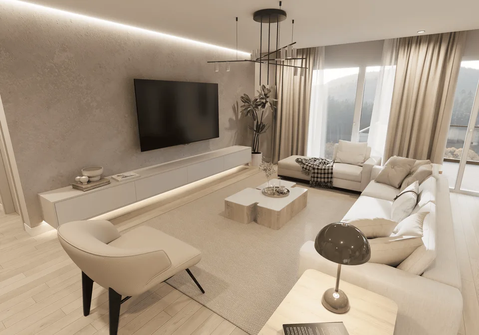 Die Gärten von Broc - 3,5-Zimmer-Wohnung