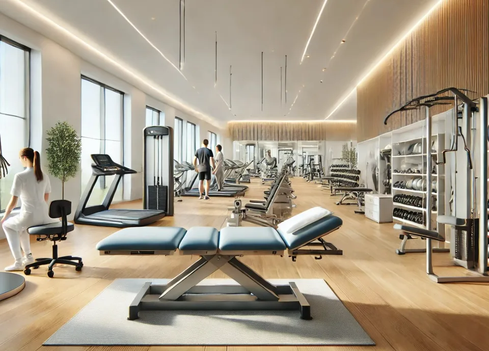 Physiotherapie mit Medizin. Trainingstherapie (- Fitnessstudio) in Top-Lage nahe Bern zu verkaufen