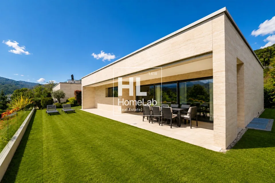ESCLUSIVO APPARTAMENTO CON CON PISCINA E GIARDINO VISTA LAGO – foto 18 di 22