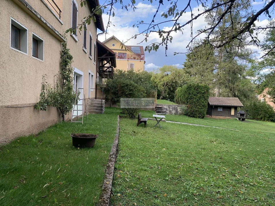 Gebäude mit 3 Wohnungen, Büro, Garage/Halle und Garten
