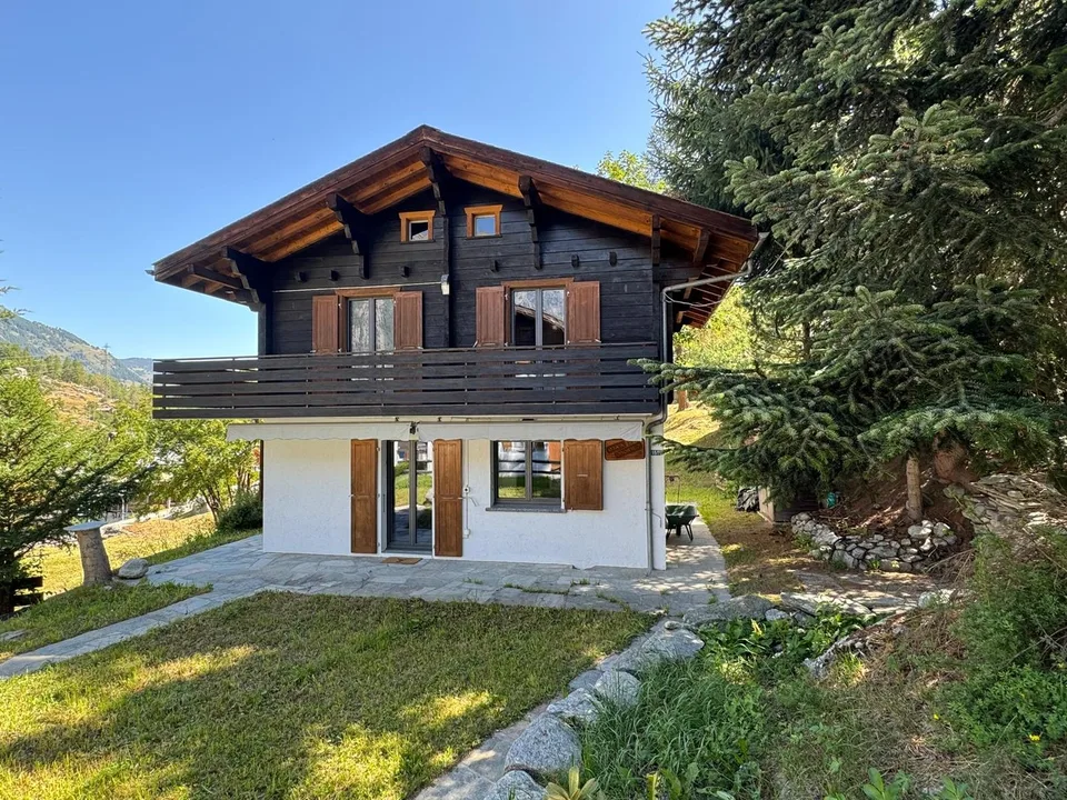 Sonniges Chalet mit Panoramasicht im Mattertal