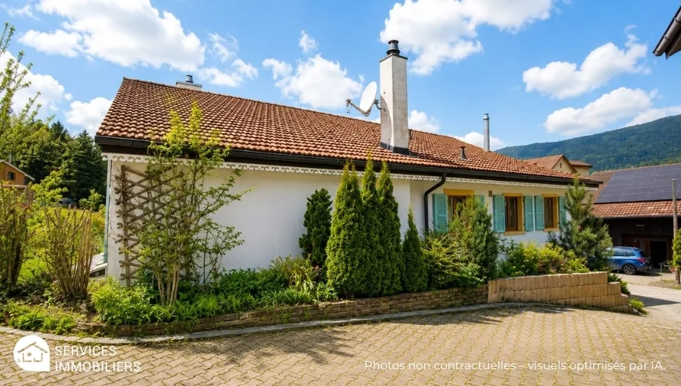 Casa di rendita con 3 appartamenti