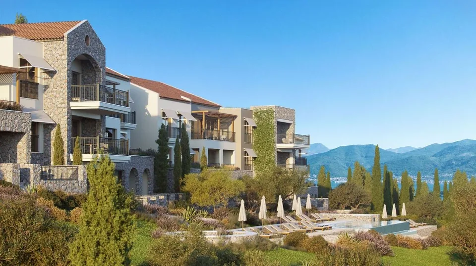 MONTENEGRO - MAGNIFIQUE APPARTEMENT DE LUXE A LUSTICA BAY AU SUD DE LA CÔTE ADRIATIQUE