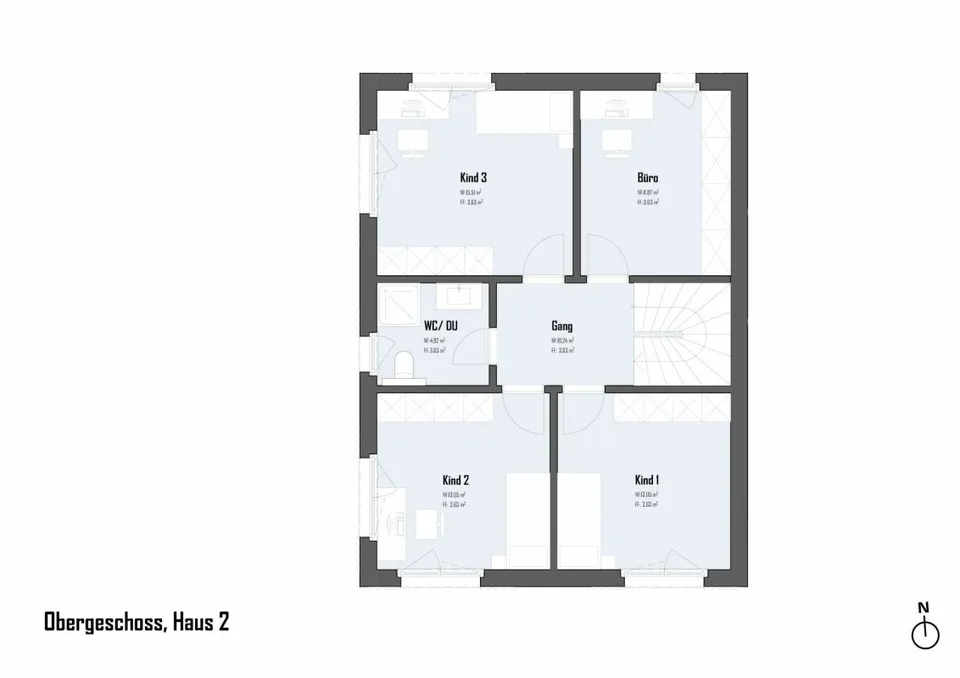 Maison 2 / 7,5 pièces maison mitoyenne au bord du ruisseau – photo 12 sur 14