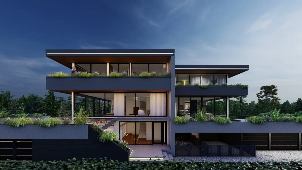 Außergewöhnliche neue Villa, nur zwei Schritte vom See entfernt – Foto 9 von 13