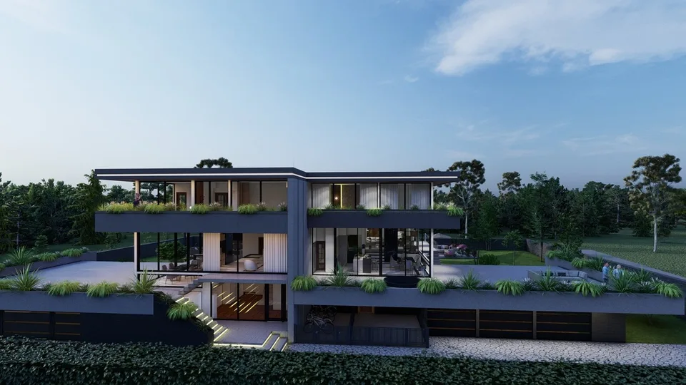 Außergewöhnliche neue Villa, nur zwei Schritte vom See entfernt – Foto 10 von 13