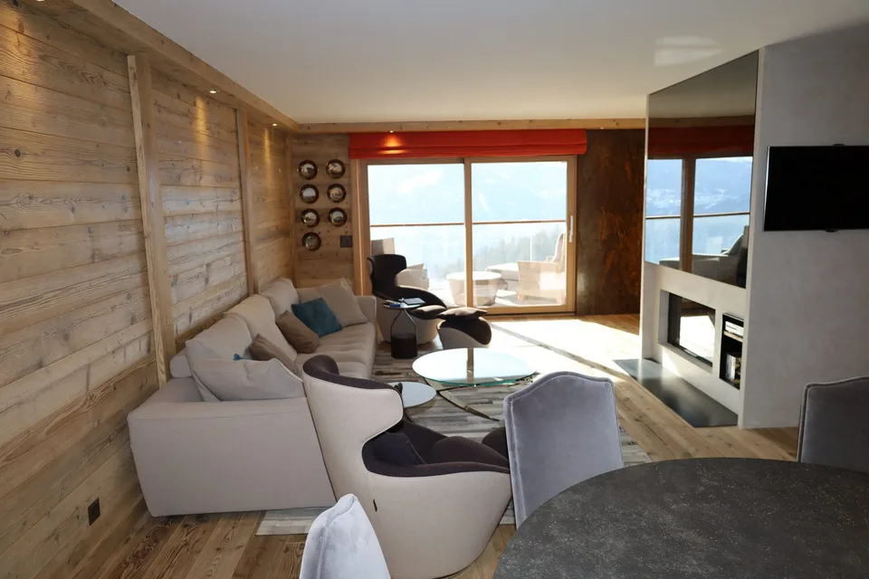 Meraviglioso appartamento di 3.5 locali con vista a Crans-Montana