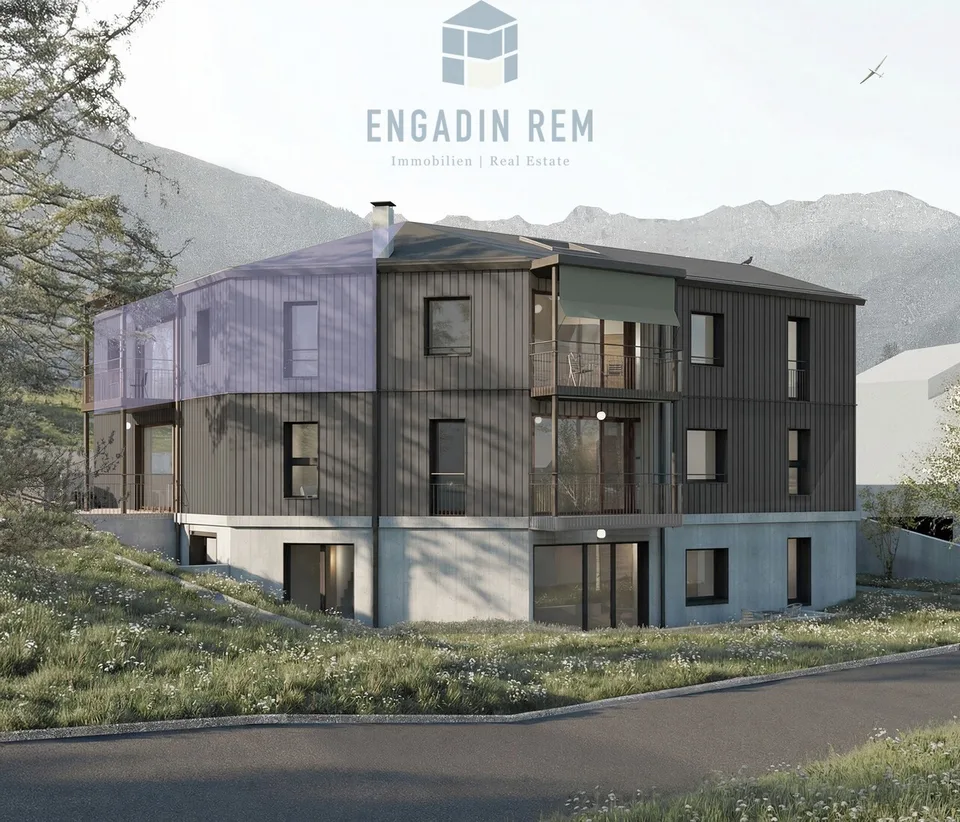 3.5-Zimmer-Zweitwohnung mit Blick ins Val Roseg