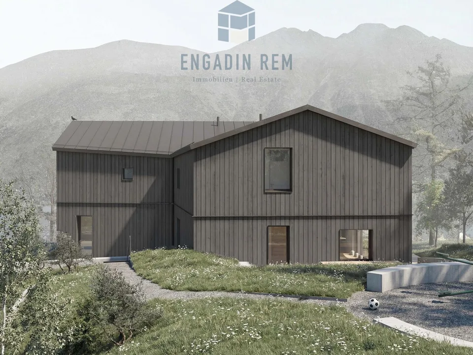 3.5-Zimmer-Zweitwohnung mit Blick ins Val Roseg