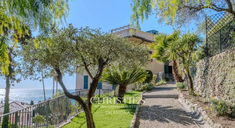 Historisches Penthouse mit Panoramaterrasse über dem Golfo Paradiso ? Pieve Ligure