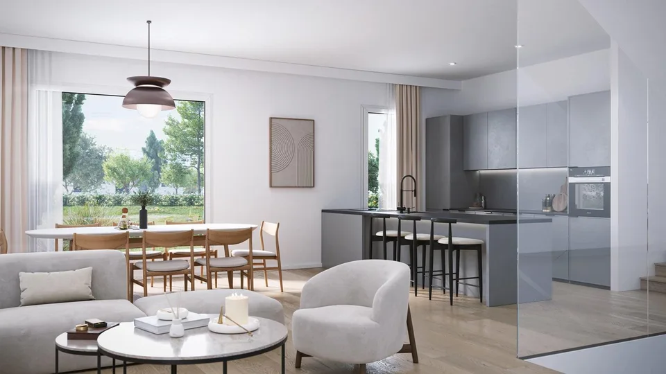 LITHEA 1 - Magnifica villa a schiera di 6 locali nel centro di Nyon!