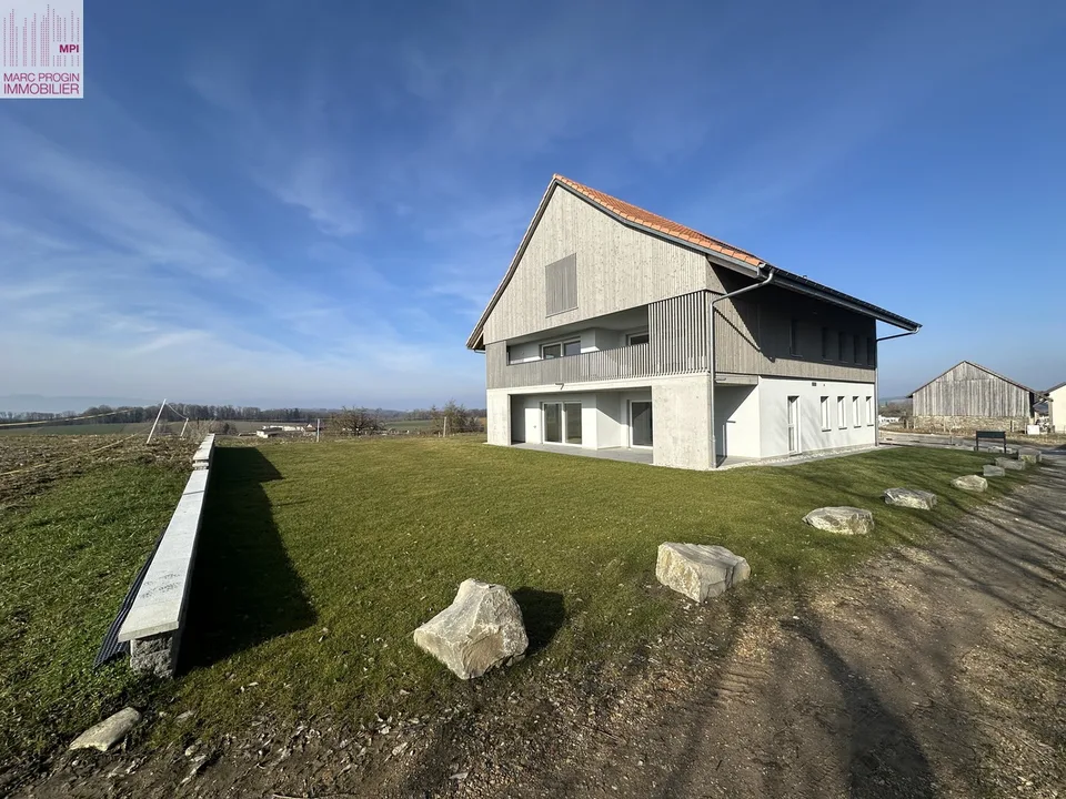 Dernier appartement de 5.5 pièces dans petite PPE en zone agricole
