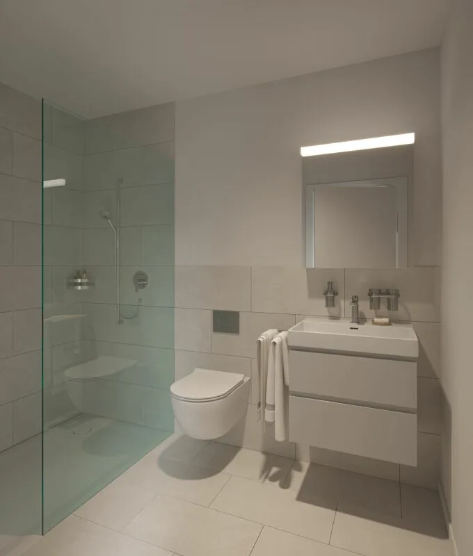 Appartement terrasse moderne de 3,5 pièces (résidence principale)
