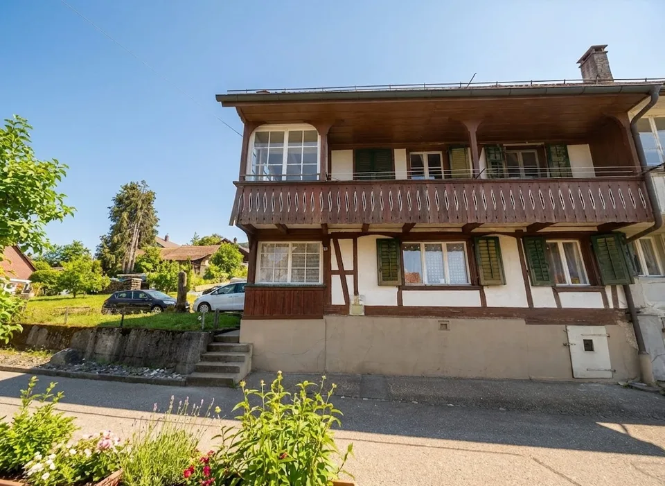 Mehrfamilienhaus mit Potenzial, 3 Einheiten, Roggwil BE