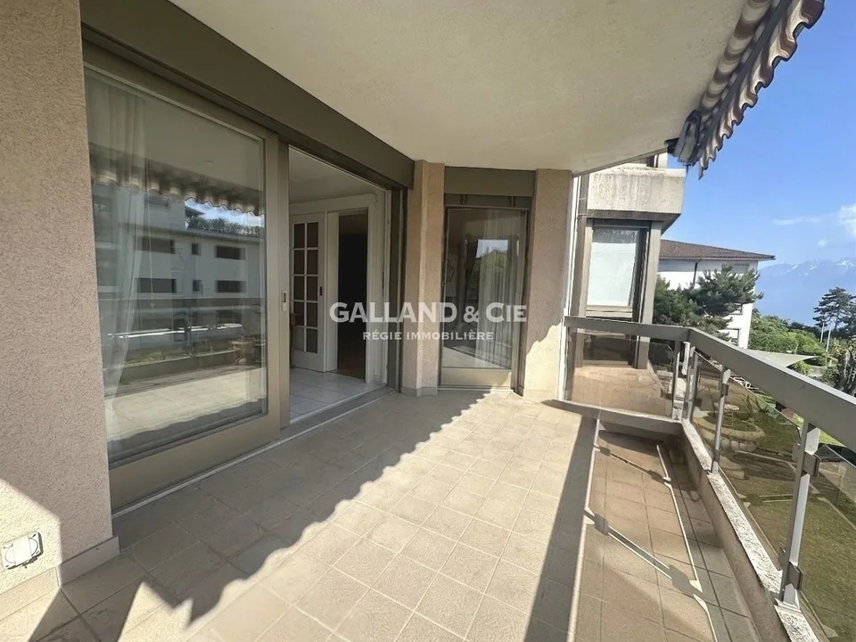 Pully Est - Bel appartamento di 4.5 locali - Quartiere verde
