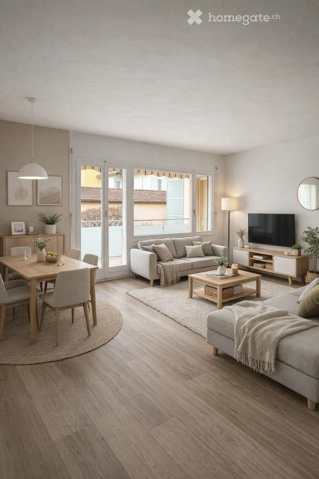 Elegante appartamento 3.5 locali ristrutturato con terrazza e giardino ad Ascona