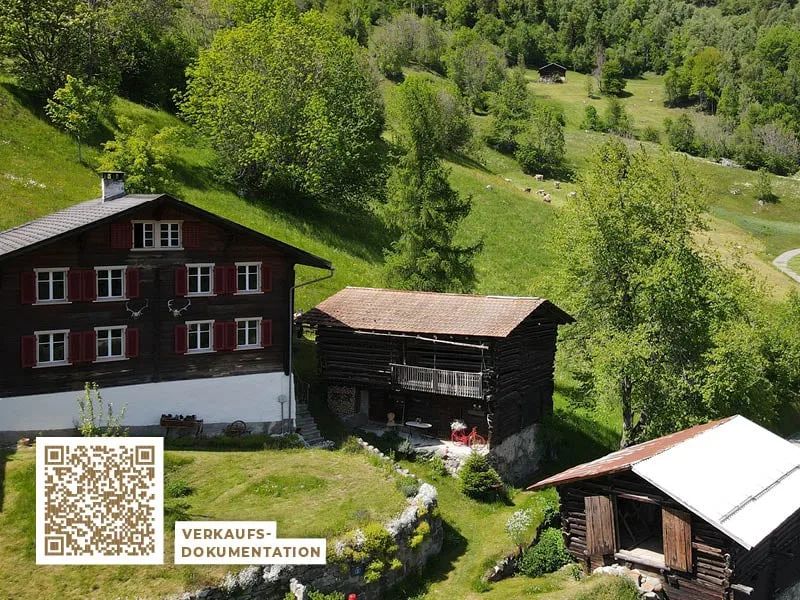 Casa colonica con due fabbricati e panorama montano a Rabius – foto 20 di 20