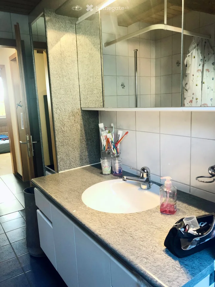 Charming 3.5-room attic apartment in a quiet location in Rüedisbach