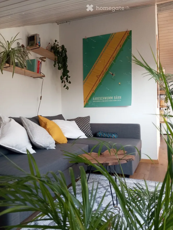 Charmante 3-Zimmer-Dachwohnung zur temporären Untermiete