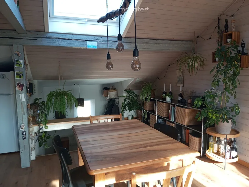 Incantevole appartamento mansardato di 3 locali in affitto temporaneo