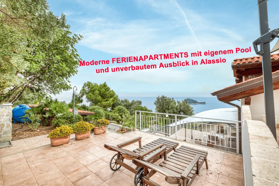 "In Ligurien Herbstsonne und winterlich milde Temperaturen an der italienischen Rivera geniessen" S