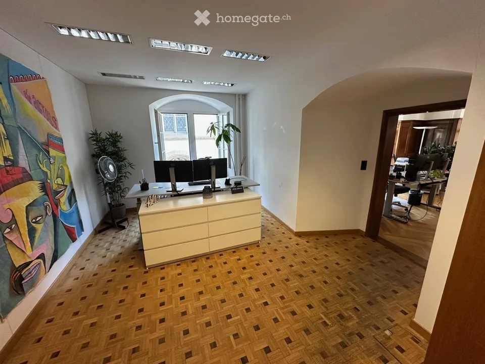 Charmant espace de bureau au cœur de la vieille ville de St-Gall – travailler dans un endroit de rêve