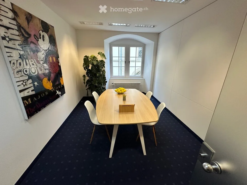 Charmant espace de bureau au cœur de la vieille ville de St-Gall – travailler dans un endroit de rêve