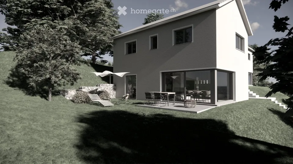 Einfamilienhäuser von hohem Standard mit Garten in Verdabbio