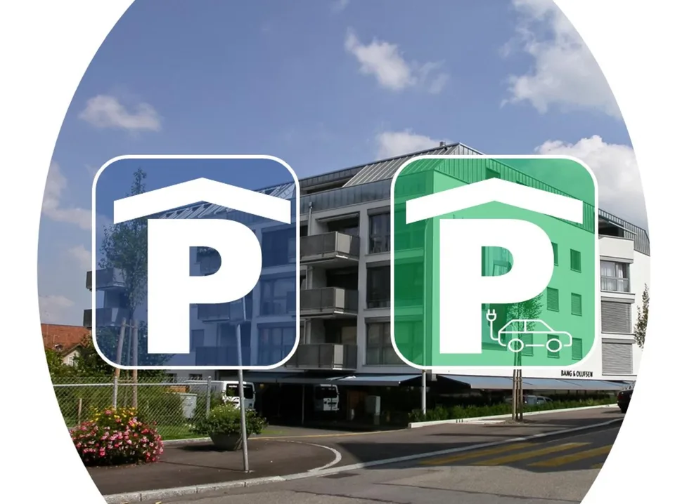 Places de parking souterraines centrales à Thalwil