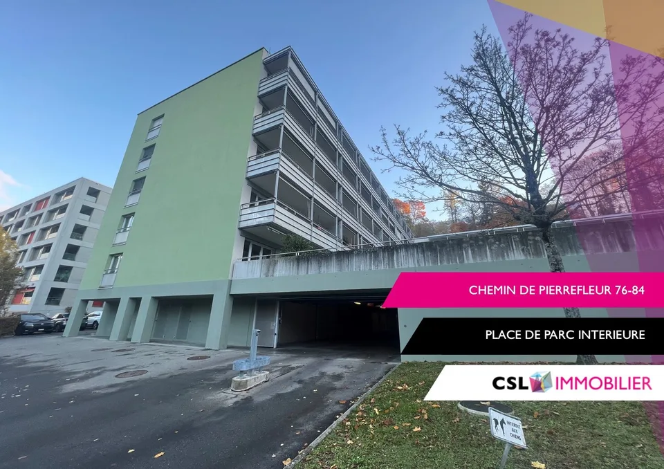 Places de parc intérieures