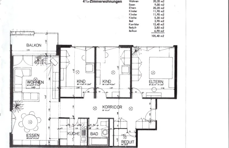 Ideale Familienwohnung zu vermieten