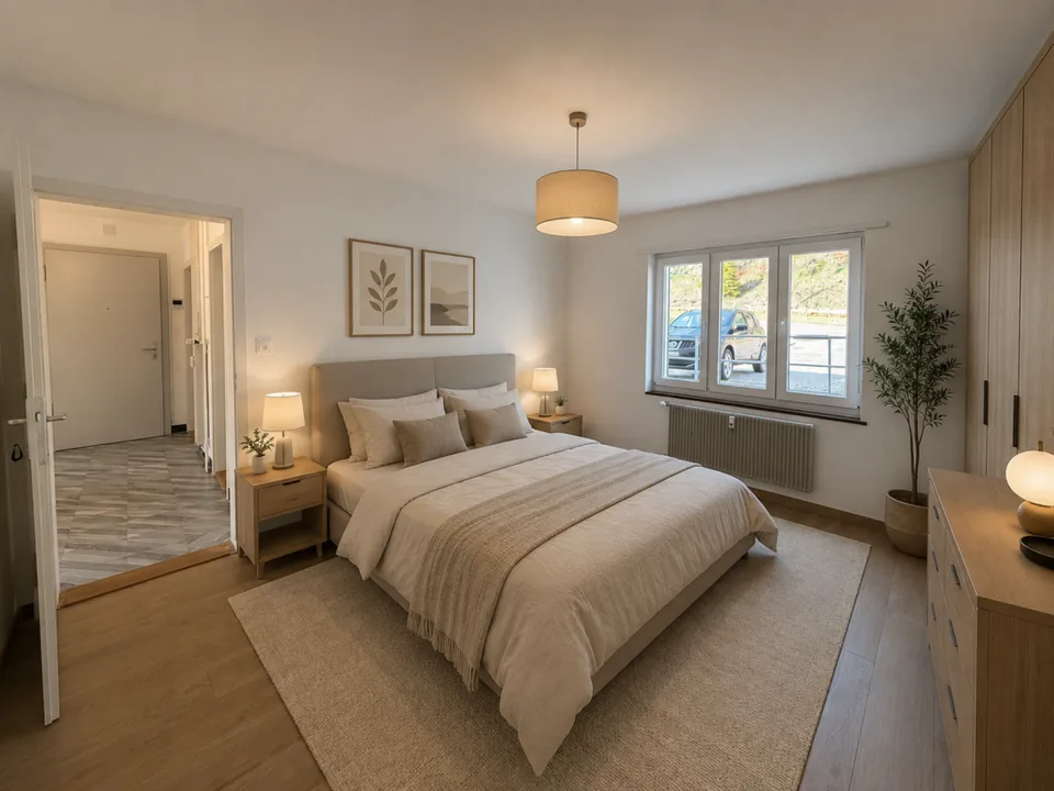 Tramelan, bel appartement de 4.5 pièces au rez avec balcon – photo 6 sur 7
