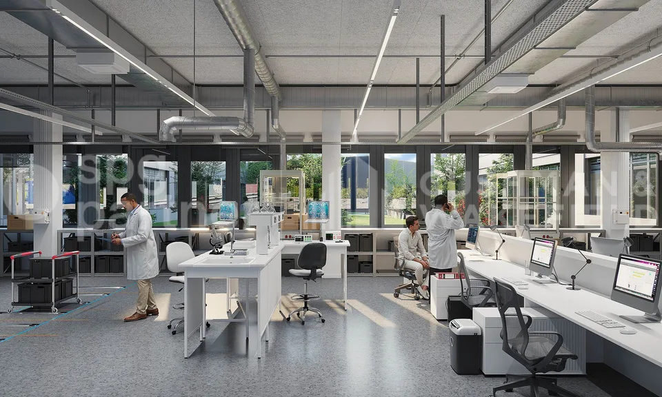 Rubix - Modulare Handwerks-, Büro- und Logistikflächen - ab 500 m² in Meyrin Satigny