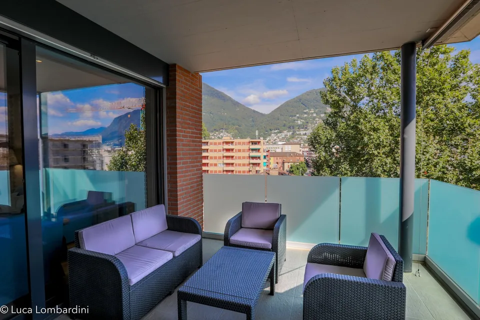Moderne 3.5-Zimmer-Wohnung in Lugano