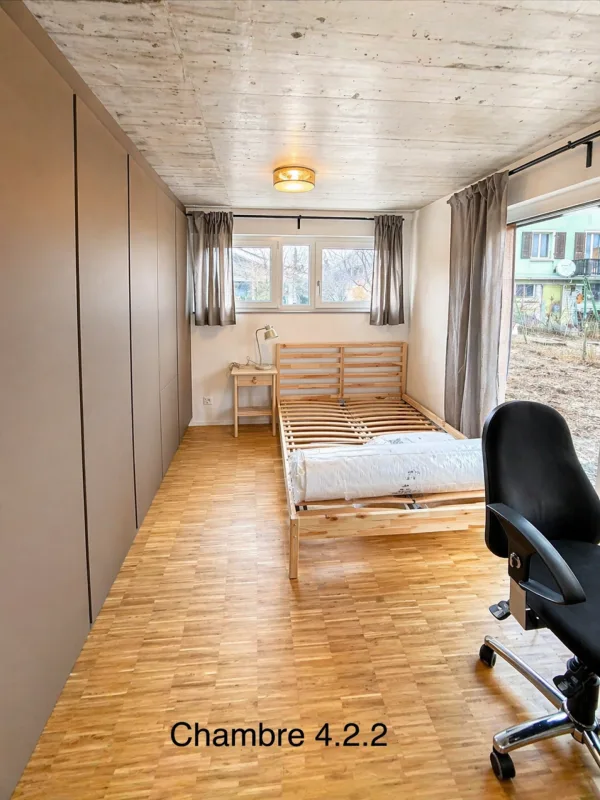 Nouvelle colocation haut de gamme - Chambres meublées avec balcon et terrasses à 2 pas de la gare de Châtel-St-Denis – photo 10 sur 16
