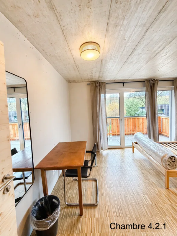 Nouvelle colocation haut de gamme - Chambres meublées avec balcon et terrasses à 2 pas de la gare de Châtel-St-Denis – photo 12 sur 16