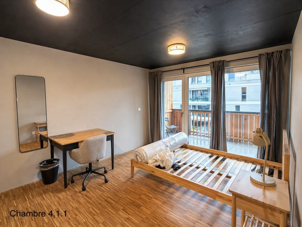 Nouvelle colocation haut de gamme - Chambres meublées avec balcon et terrasses à 2 pas de la gare de Châtel-St-Denis – photo 7 sur 16