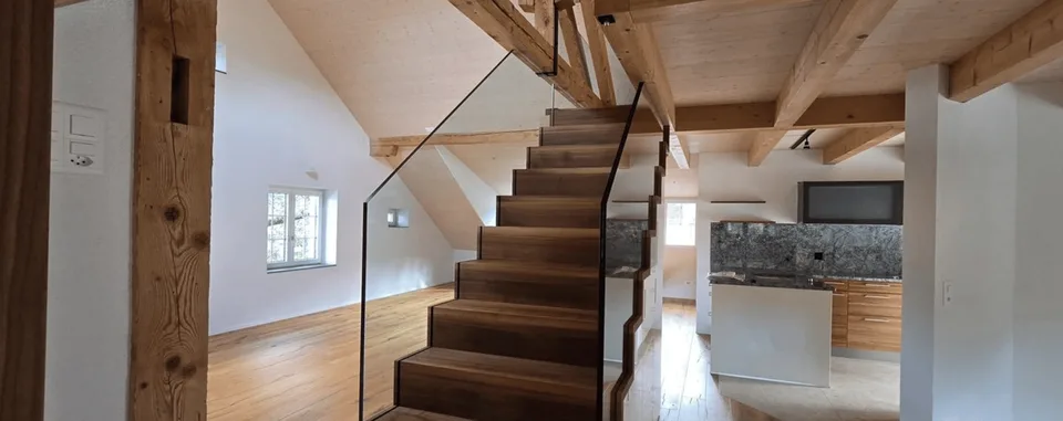 Appartement loft moderne et exclusif avec charme et vue sur les montagnes à Sevelen – photo 15 sur 30