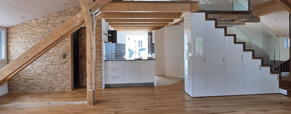 Appartement loft moderne et exclusif avec charme et vue sur les montagnes à Sevelen – photo 13 sur 30