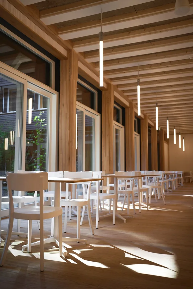 Où les bureaux travaillent. Campus principal, Bâle.