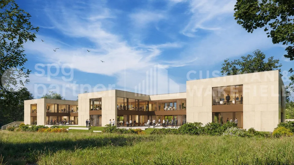 Bureaux neufs de 350 m² proche de Genève - Genthod