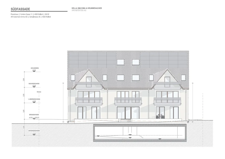 Moderne 5.5-Zimmer-Wohnung im Neubau in Wolfwil – ab November 2026 verfügbar