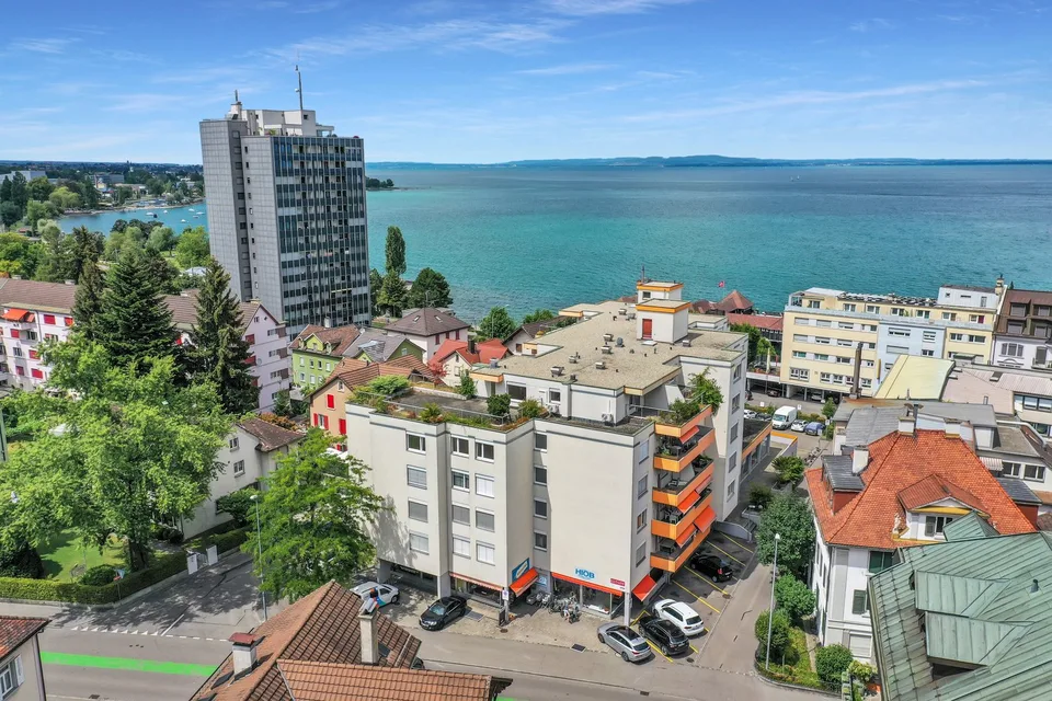 Helle 1-Zimmer-Wohnung mit Balkon und Seesicht in Rorschach