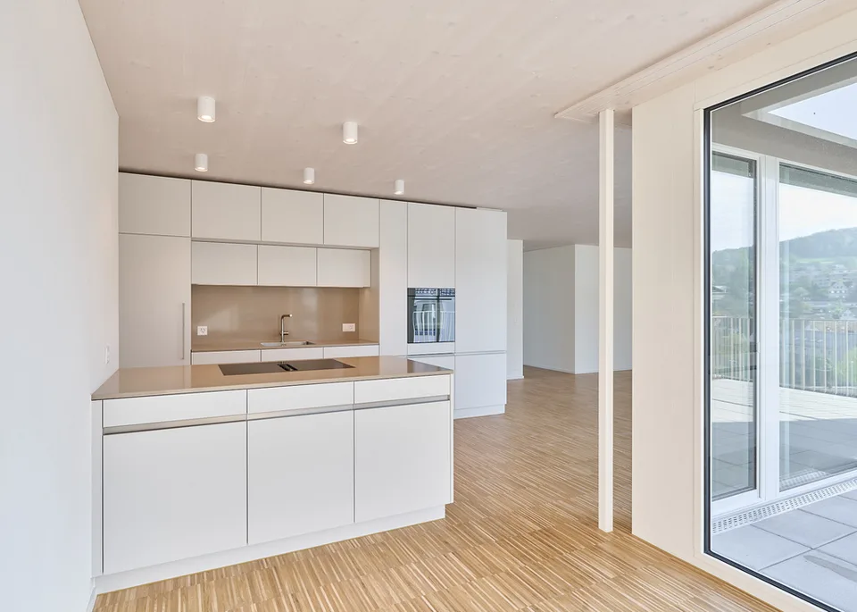 Première location ! Appartement en attique avec terrasses spacieuses dans un emplacement idéal