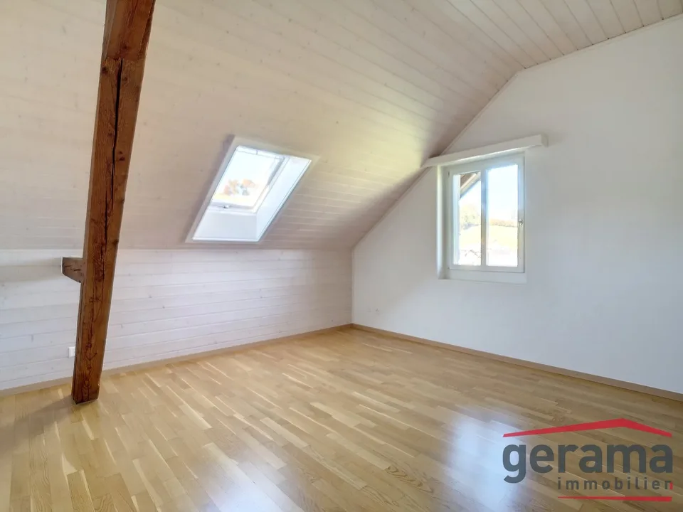 Charmante 3.5 Zimmerwohnung in Oberschrot .