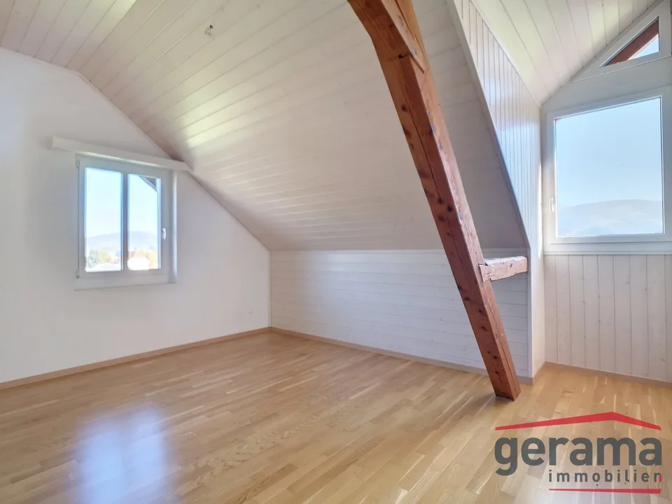 Charmante 3.5 Zimmerwohnung in Oberschrot .