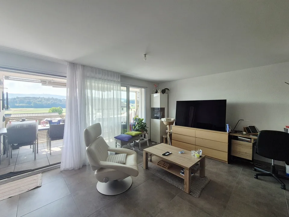 VILLAZ-ST-PIERRE / 3,5 Zimmer mit Balkon und Waschmaschinenanschluss