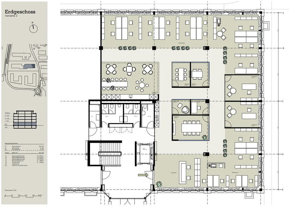 Fertig ausgebaute Büros an attraktiver Lage - Flexibel planen, komfortabel arbeiten – Foto 10 von 10
