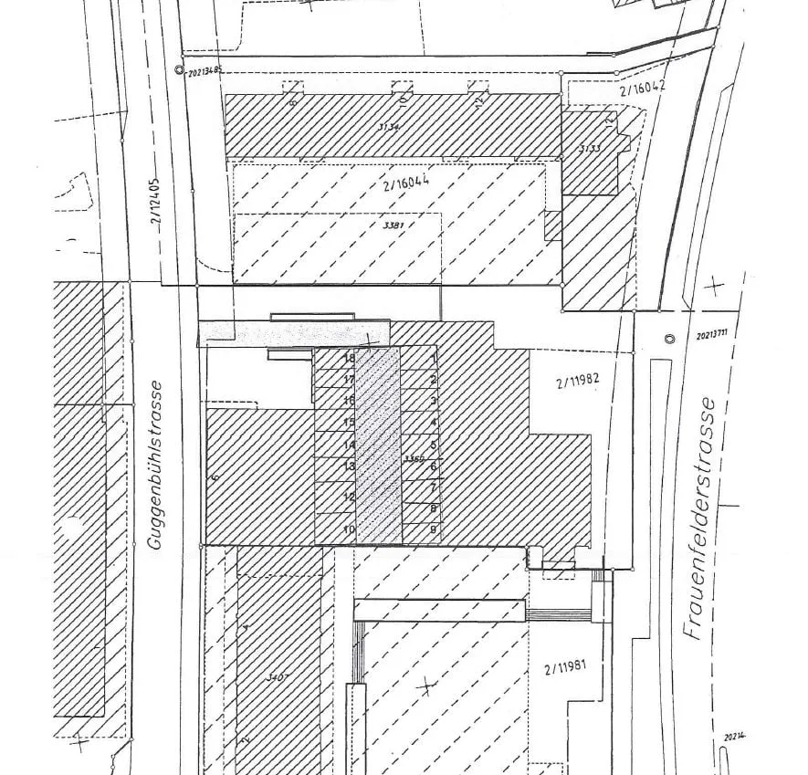 Tiefgaragenplatz Zentrum Oberwinterthur